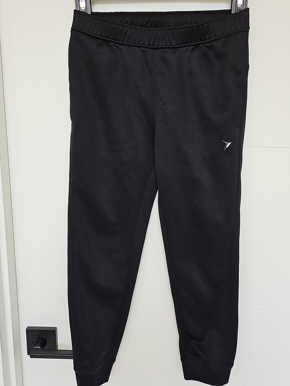 Old Navy Active Go Dry Black Kids Athletic Joggers w/Fleece Lining Sz M 8